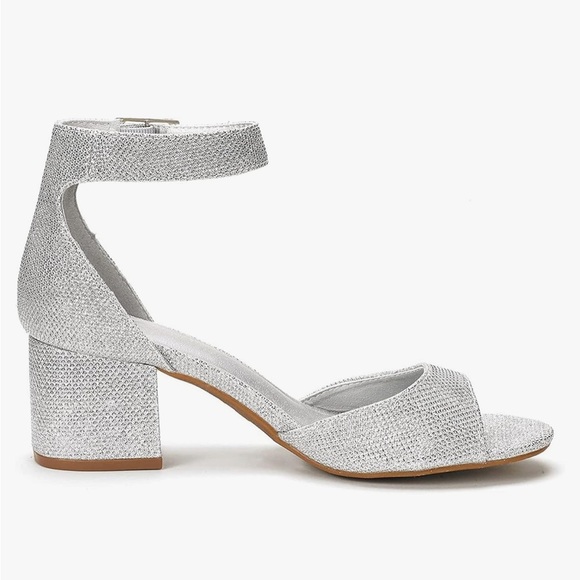 DREAM PAIRS Womens Chunkle Low Heel Pump Ankle Strap Dress Sandal size 8.5 - Picture 2 of 9